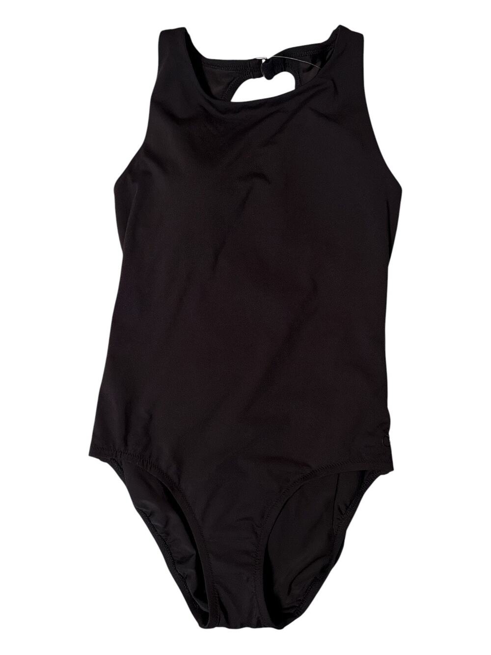 Calia Women’s Size 4 Black High Neck Open Back One Piece Swimsuit New